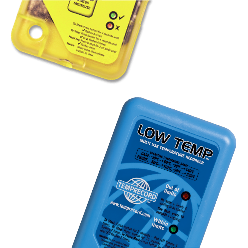 Temprecord range of multifunctional data loggers and solutions