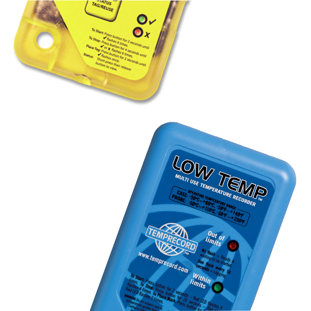 Temprecord range of multi-functional data loggers and solutions